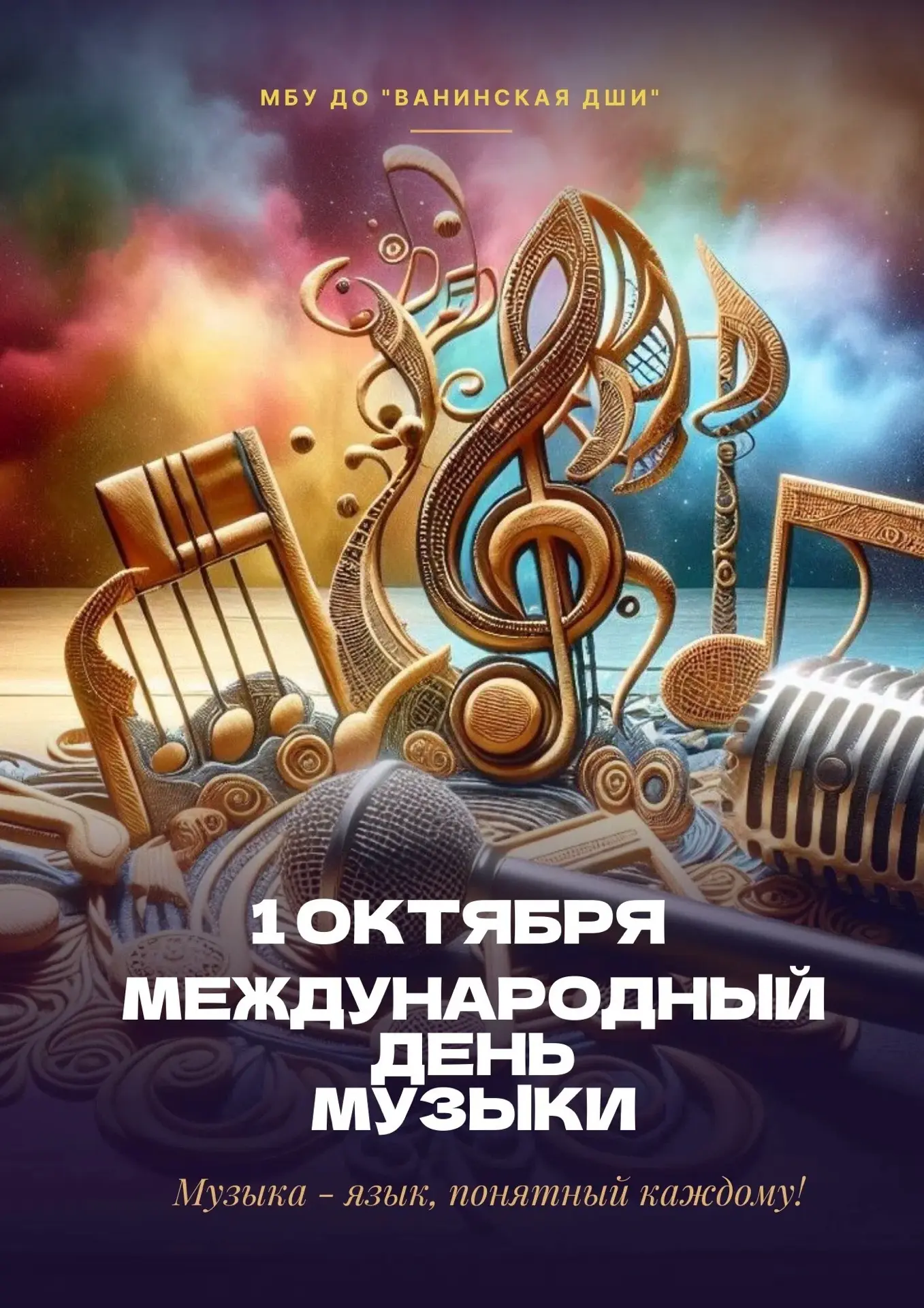 🎶 1 октября - Международный день музыки!