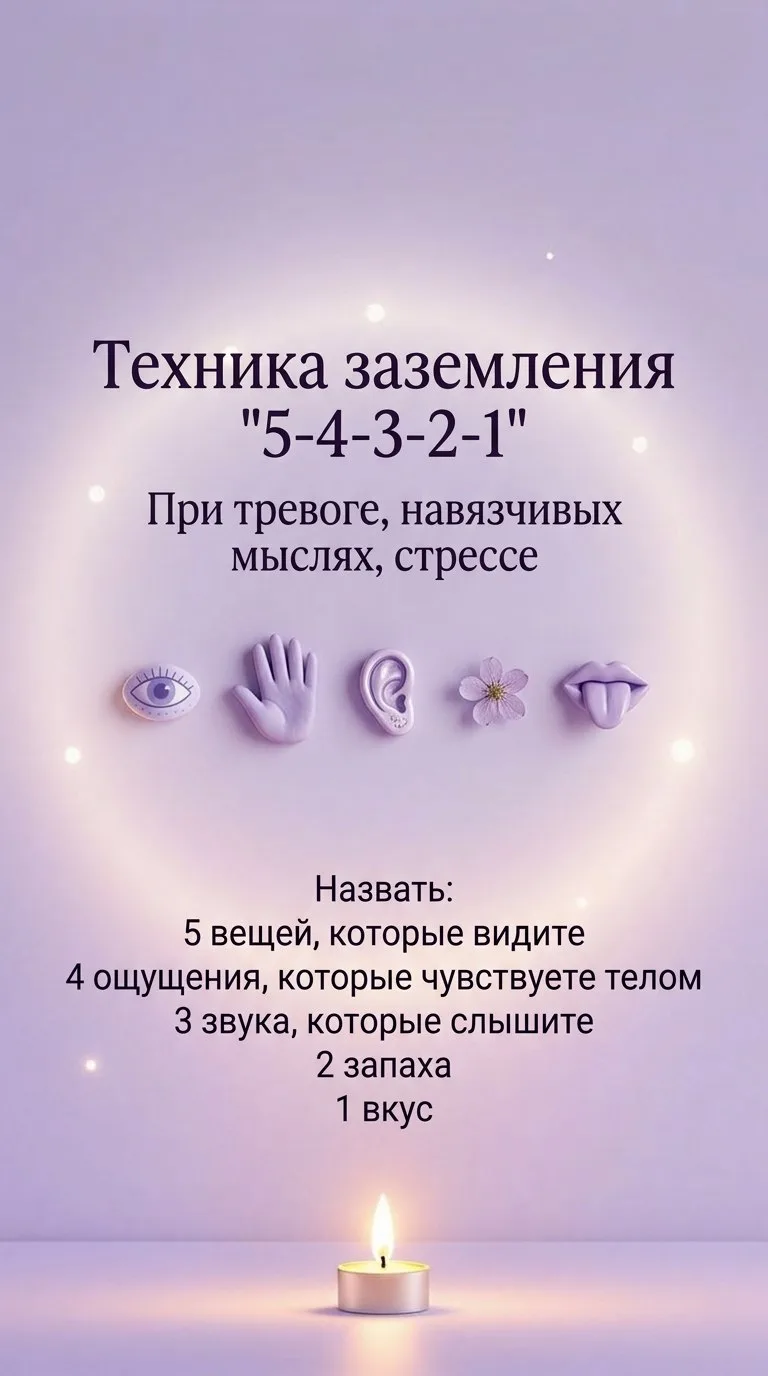 Напомню вам несколько техник «заземления».