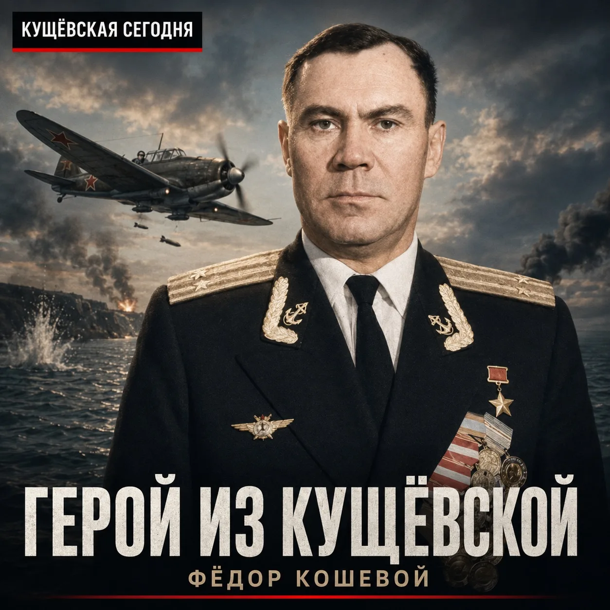 ✈️ От авиамоториста — до Героя Советского Союза

В истории Кущёвской есть человек, который буквально