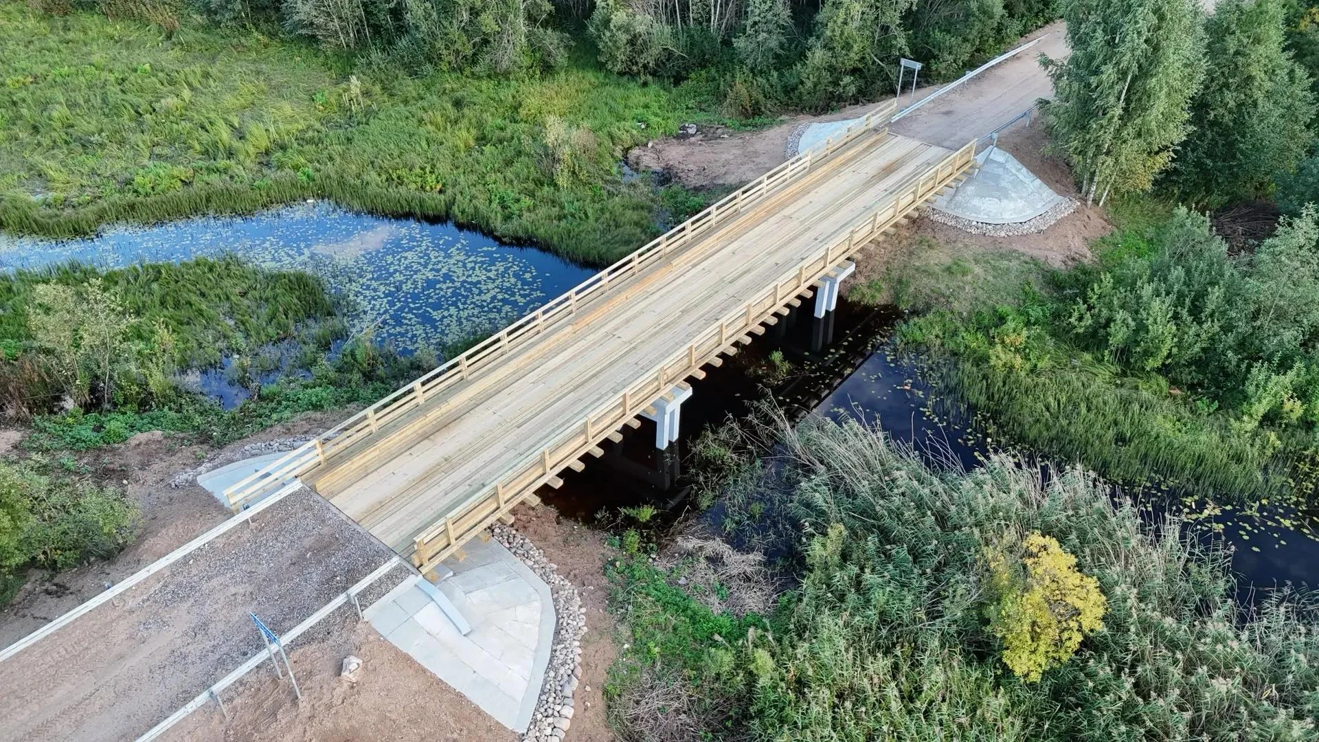 ✅В Хвойнинском округе полностью готовы к вводу в эксплуатацию сразу два мостовых сооруж...