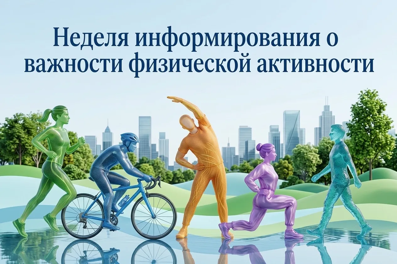 🏃‍♂️ А вы знали, что обычная ходьба может продлить жизнь на несколько лет?
С 8 по 14 июня проходит 