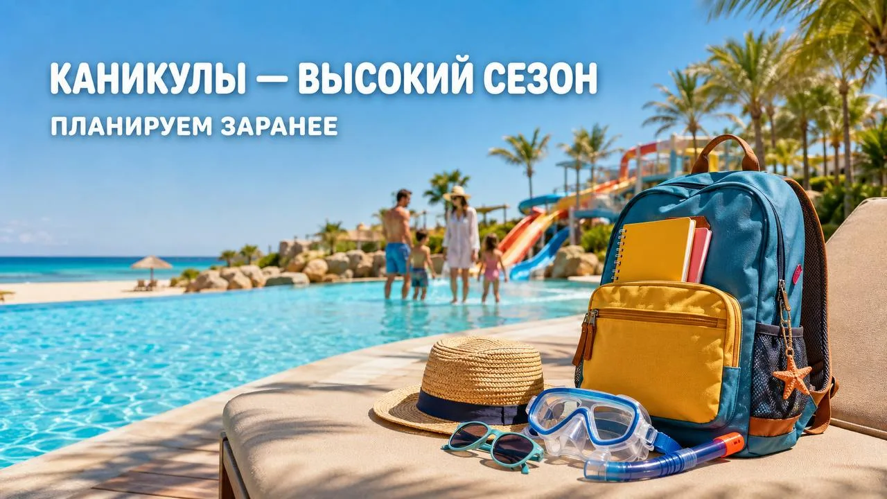🎒 Школьные каникулы длятся неделю. А спрос на туры в эти даты — как будто отдыхать соб...