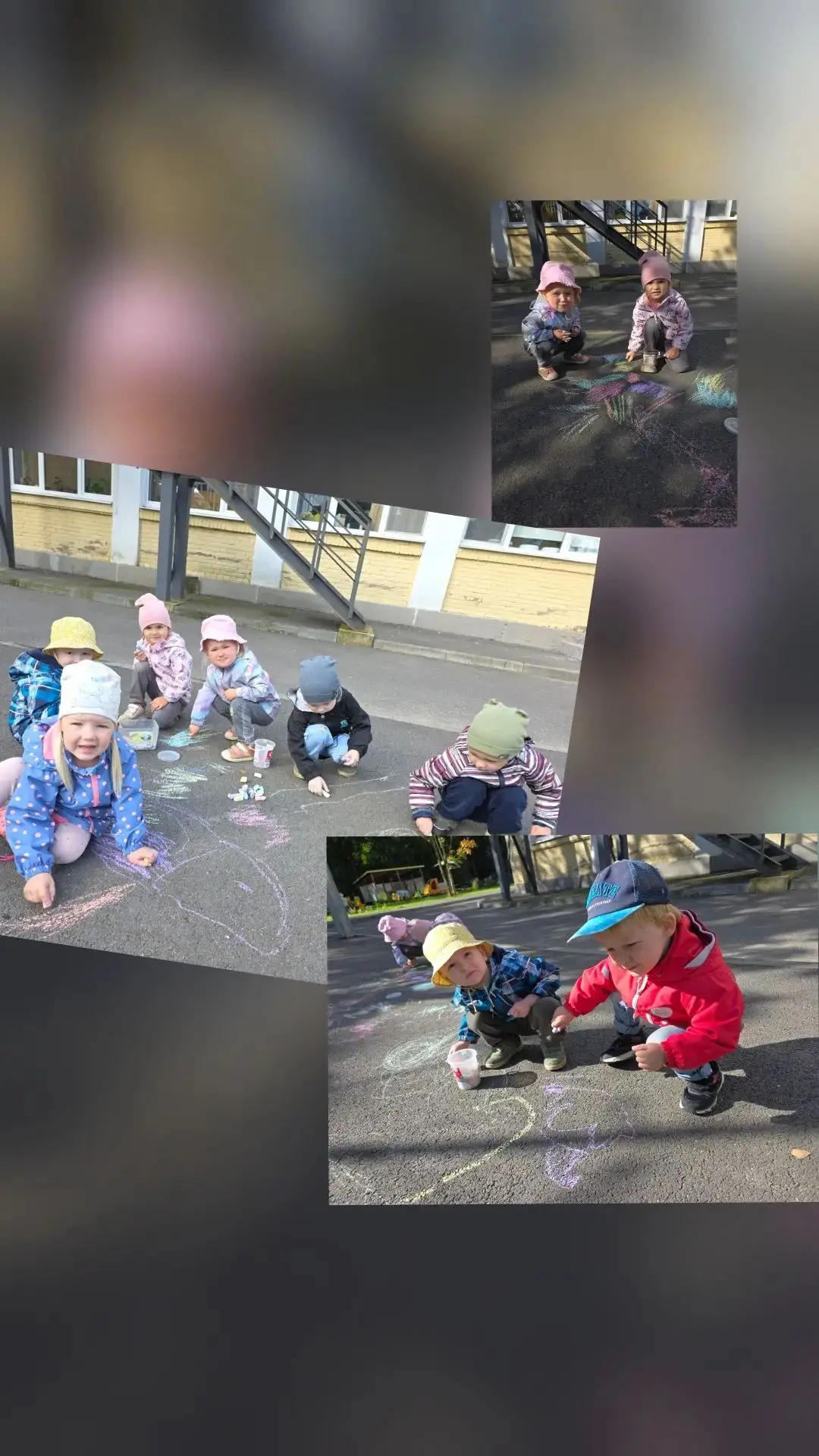 🌼 Солнечный двор детского сада сегодня превратился в настоящую картинную галерею под о...
