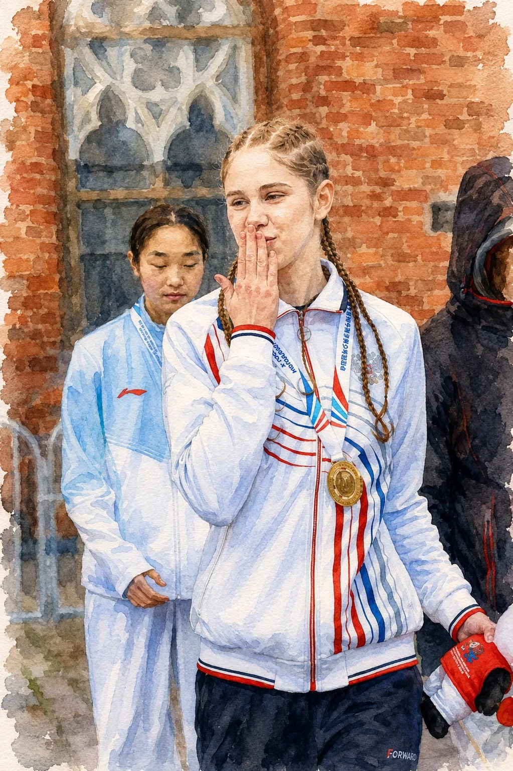 ✏️ Подмосковный бокс в акварели.

🔥 На этот раз мы подготовили рисунки победительницы юбилейных Х Р