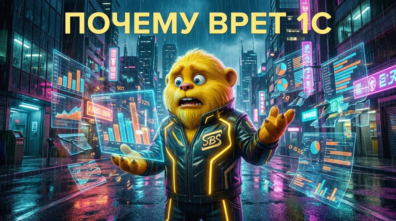 📊 Цифры в 1С «не сходятся»? Может, дело вовсе не в отчёте