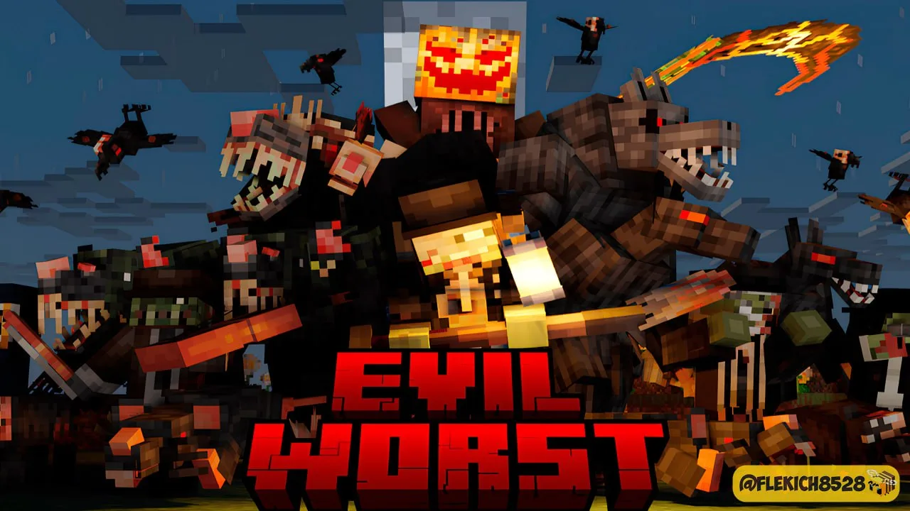 🎮Худшее воплощение зла

Evil Worst — это аддон в жанре тёмного фэнтези, созданный под влиянием куль