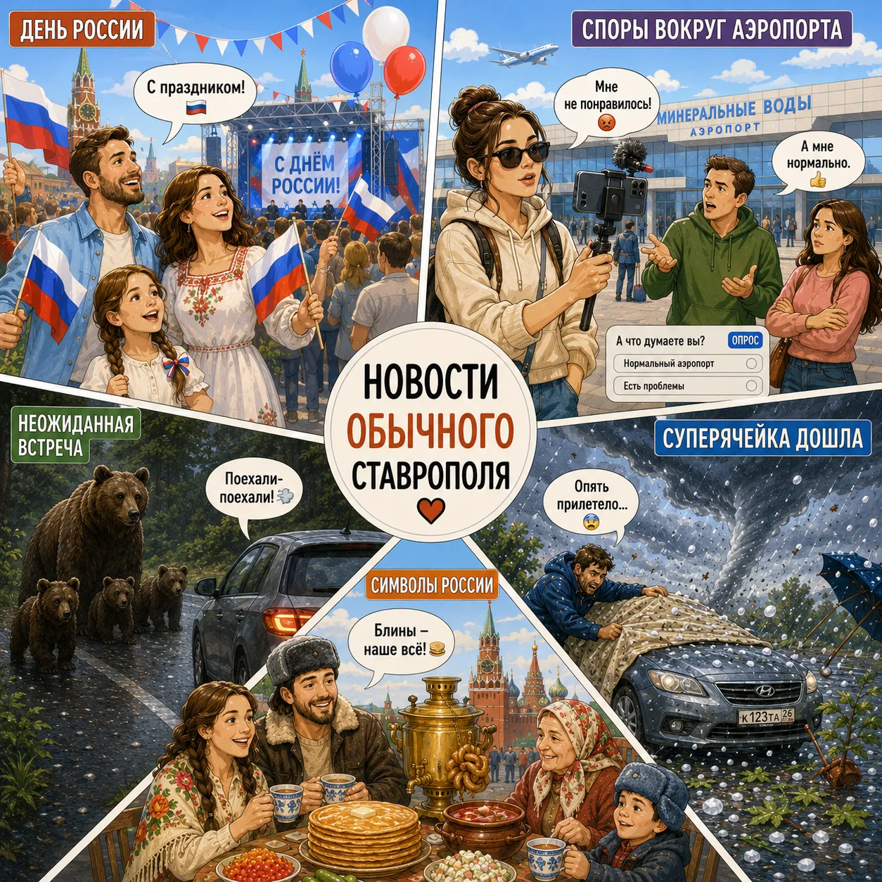 ‼️ Итоги дня в одном дайджесте: всё важное за день - одной лентой.

🇷🇺 Сегодня в России отмечают Д