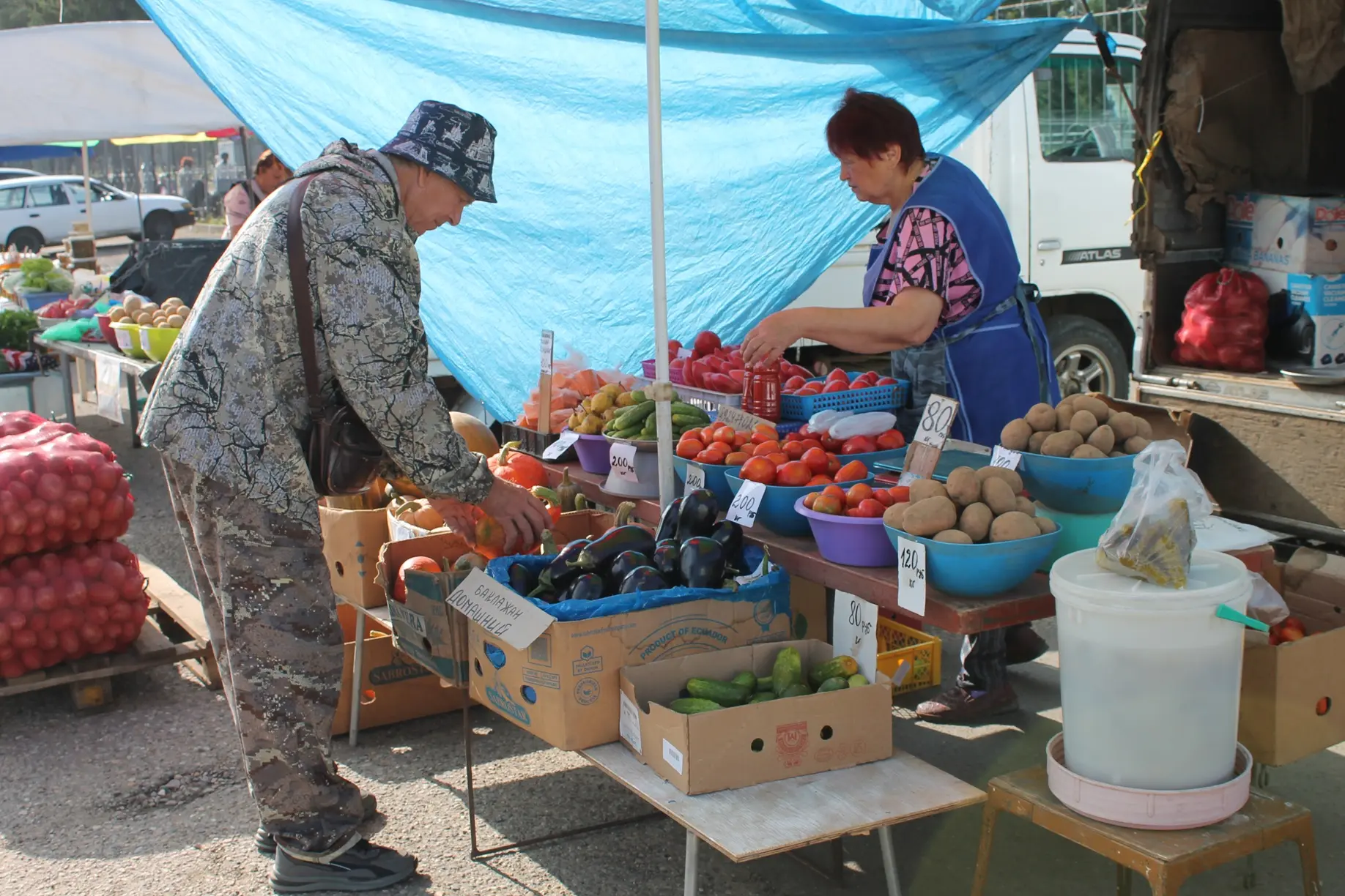 🌾 Свежий урожай, натуральные продукты и праздничное настроение! В Краснокаменске пройд...
