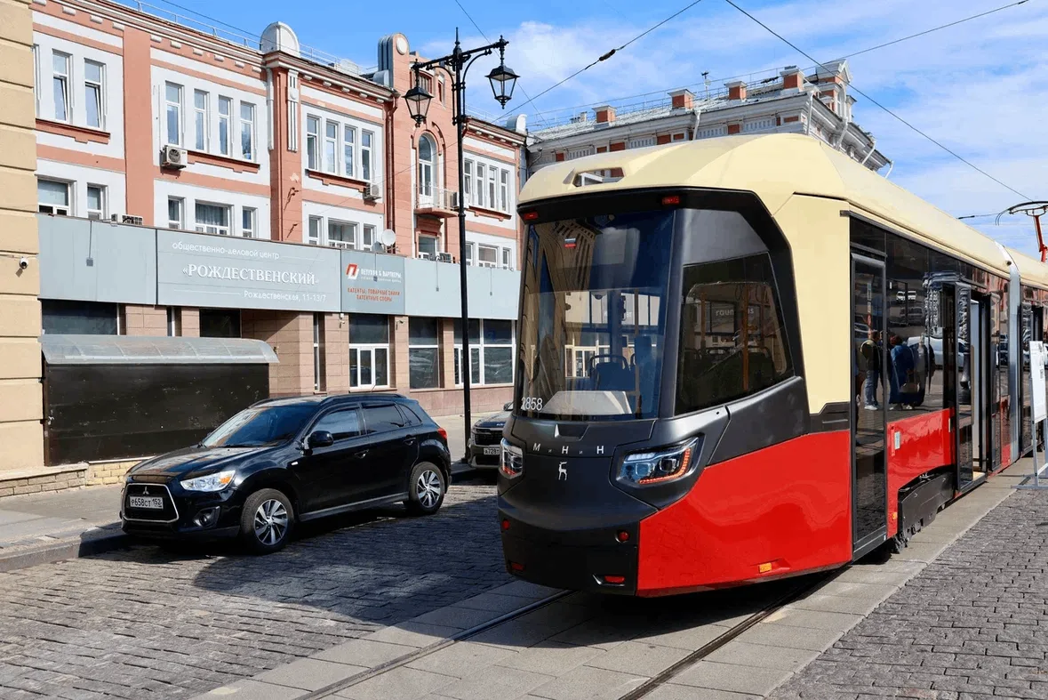 В Нижнем Новгороде на линию вышел 170-й новый трамвай «МиНиН» 🚊