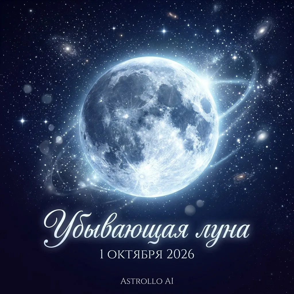 🌖 Убывающая луна  |  20-й лунный день