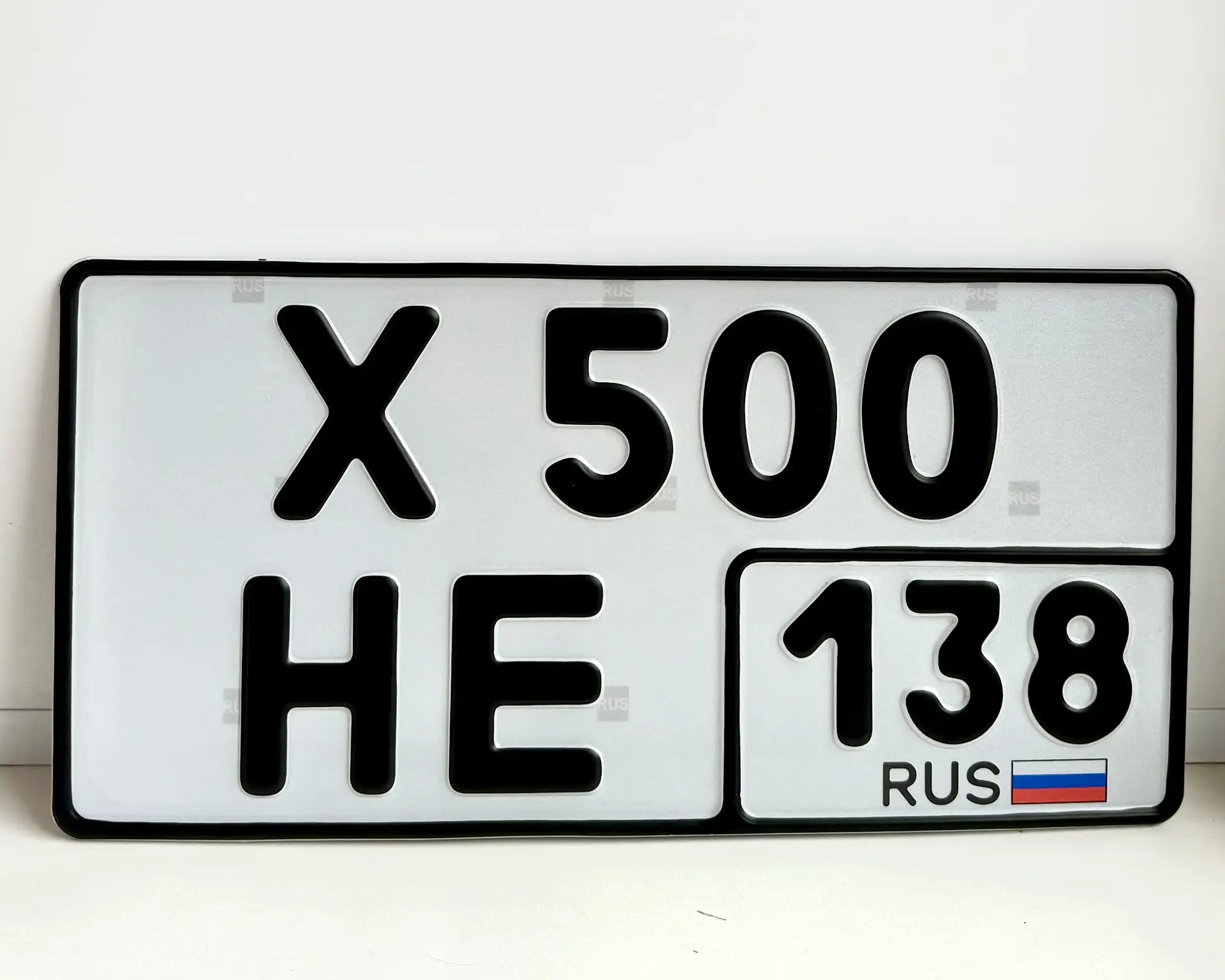 Тип1А Япония 330*165 жирный шрифт +2 мм . С флагом
