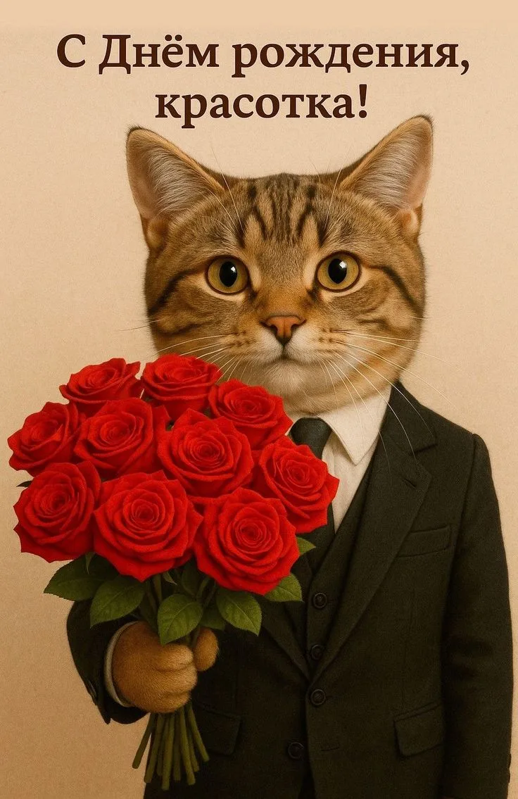 #котики #поздравления #открыткискотиками