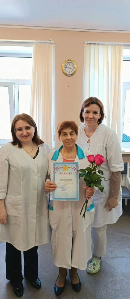 🌺На прошедшей неделе коллектив терапевтического отделения Оричевской ЦРБ с большой теп...