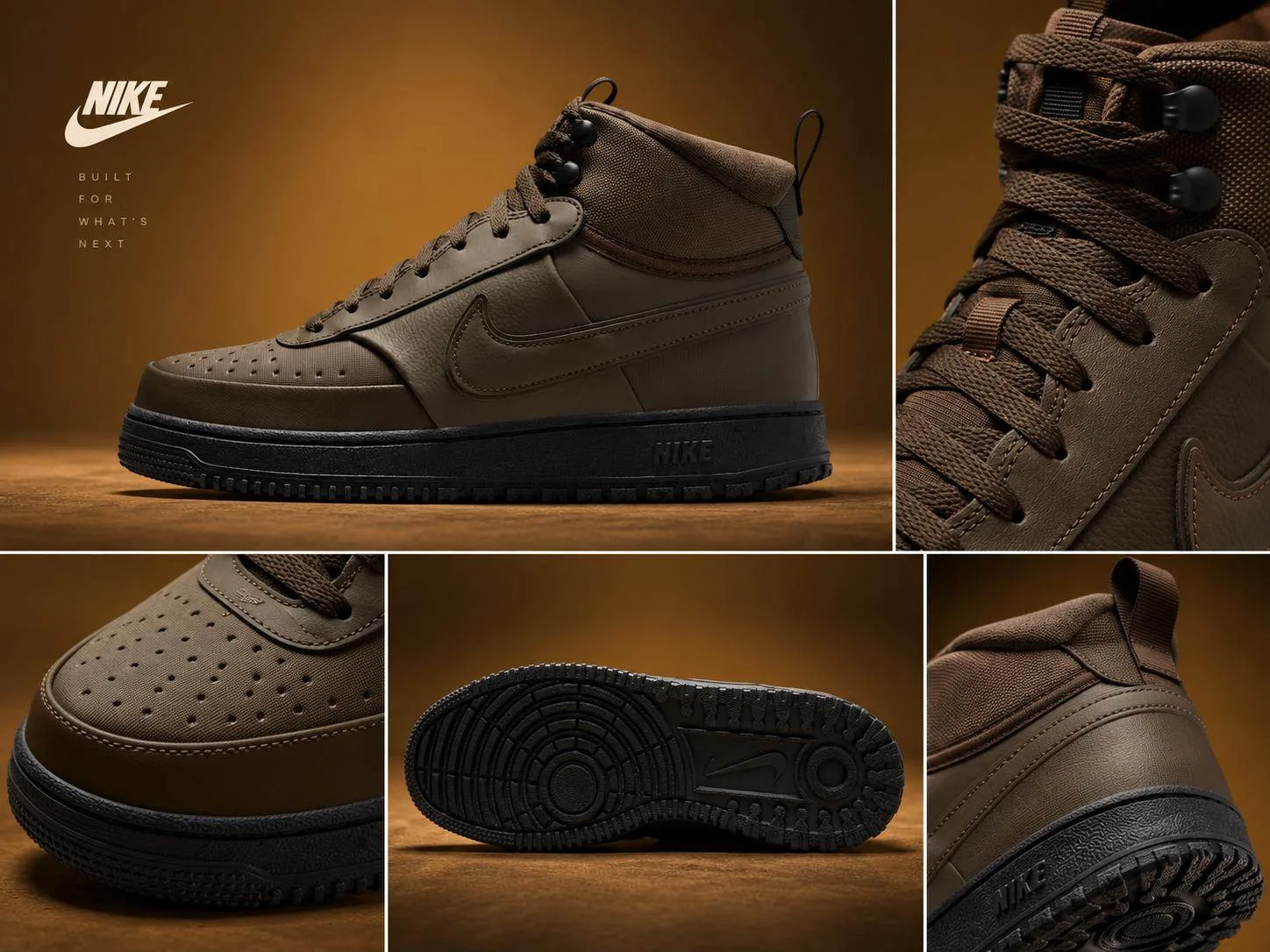 На осень и зиму Nike Court Vision Mid Dark