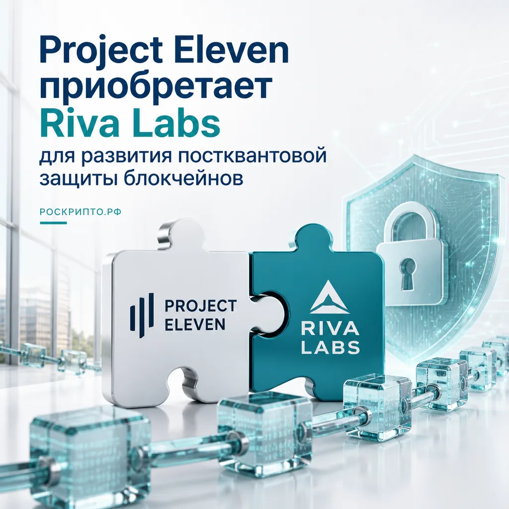 🛡️ Project Eleven приобретает Riva Labs для развития постквантовой защиты блокчейнов