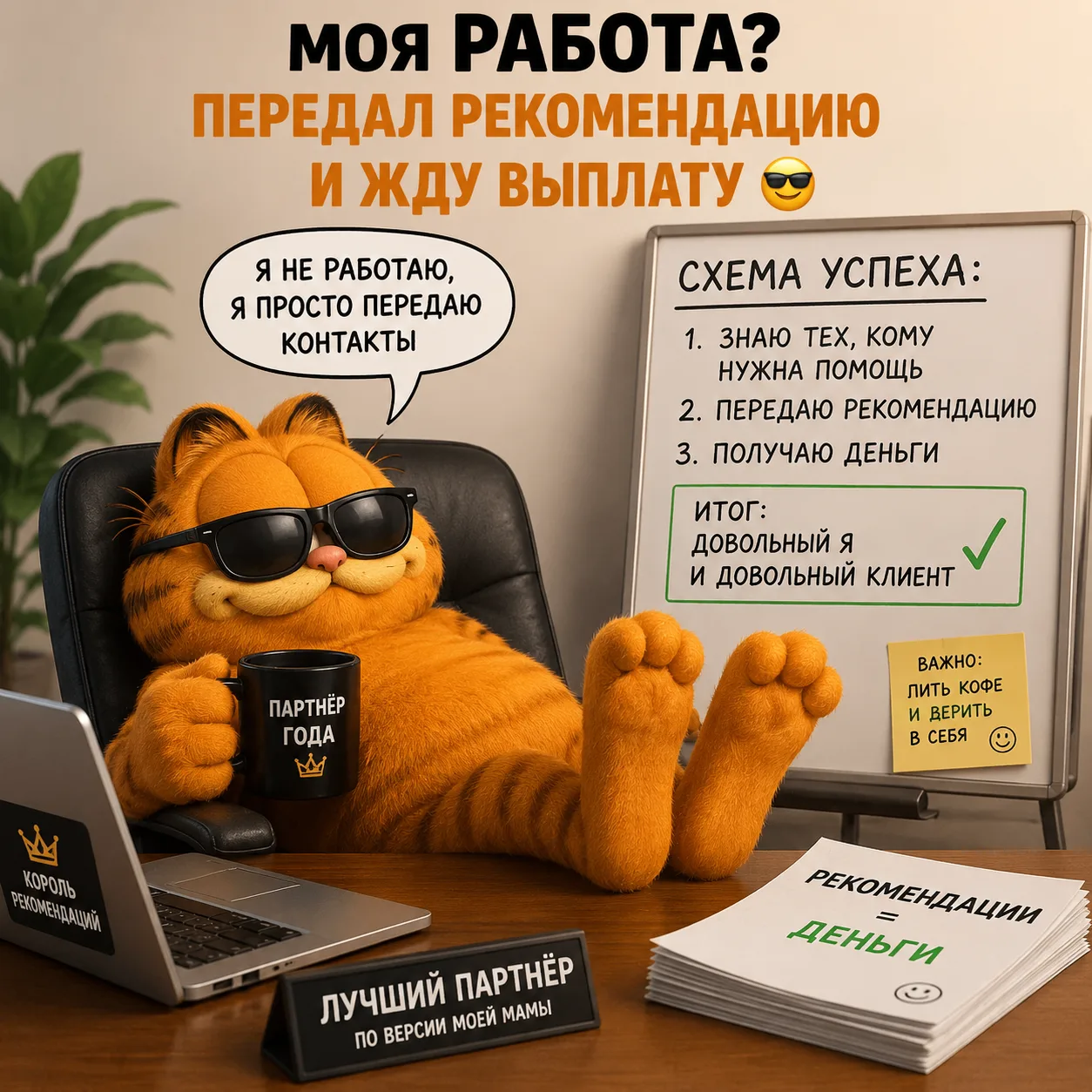 Когда понял, что партнёрская программа — это не “работать 24/7”, а просто вовремя перед...