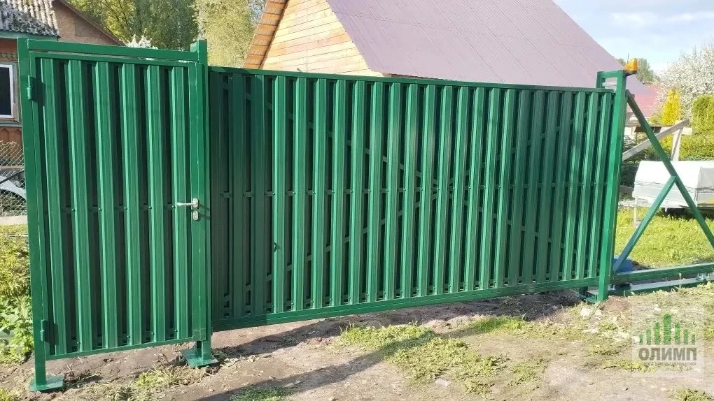 Завершили монтаж ворот и калитки⚡️