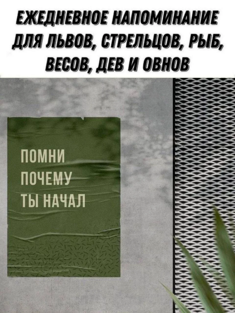 Ежедневное напоминание:
