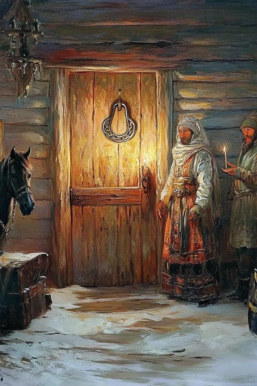 Почему в русских избах висела подкова?