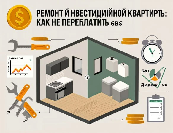 📢 РЕМОНТ ИНВЕСТИЦИОННОЙ КВАРТИРЫ: КАК НЕ ПЕРЕПЛАТИТЬ

Правильный ремонт увеличивает стоимость аренд