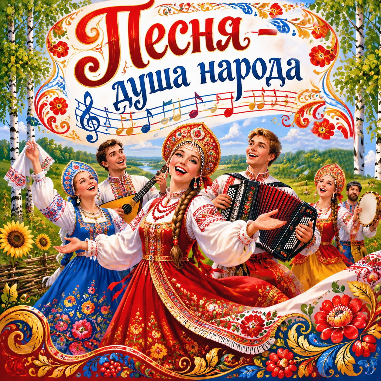 Сценарий театрализованной программы для подтверждения звания народный для ансамбля русской песни “Пе