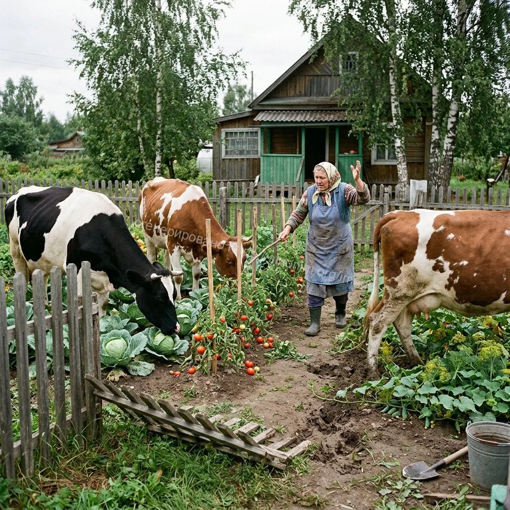 🐄 Корова в чужом огороде — это не смешно!