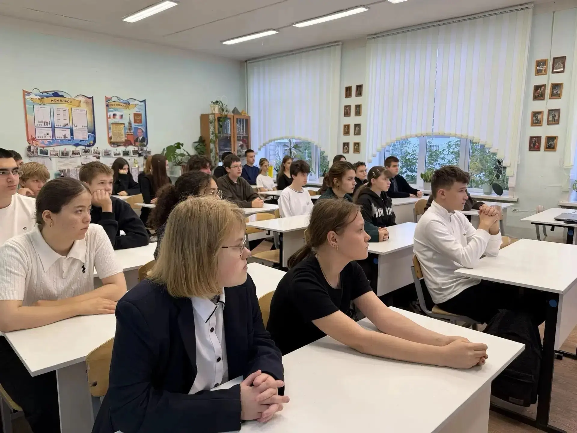 Сегодня в нашей школе насыщенный день профориентации!