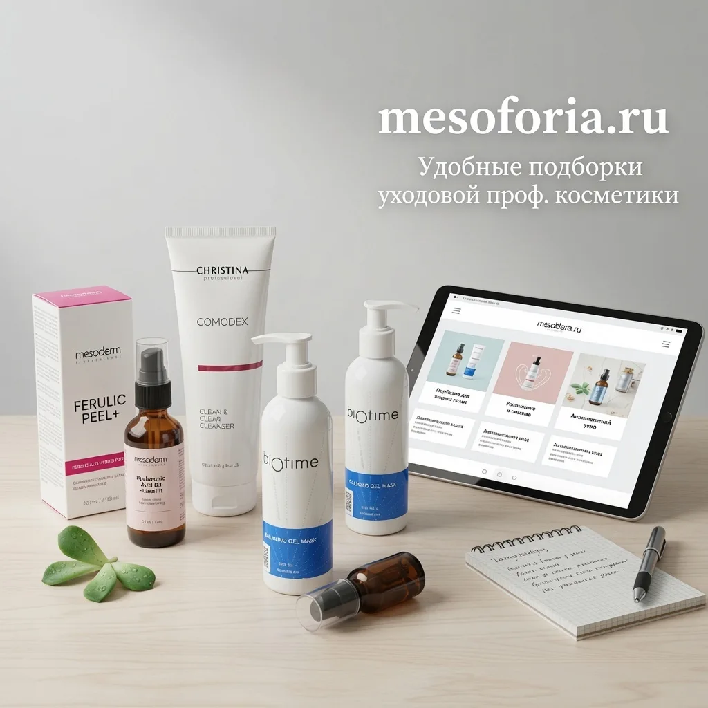 😍 На mesoforia.ru появились удобные подборки косметики — готовые списки средств под разные задачи, 