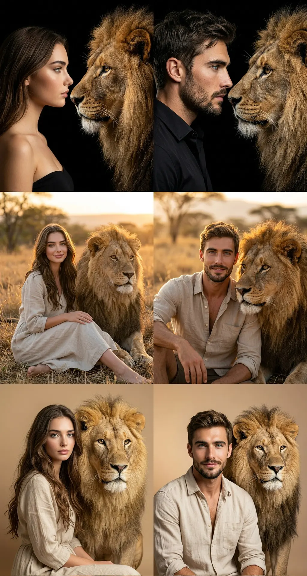 🦁 Фотосессия со львом — без сафари и без риска