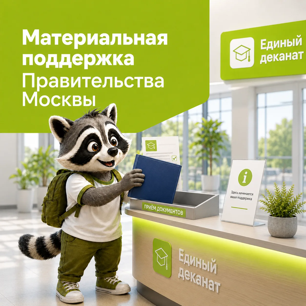 💳 Материальная поддержка Правительства Москвы