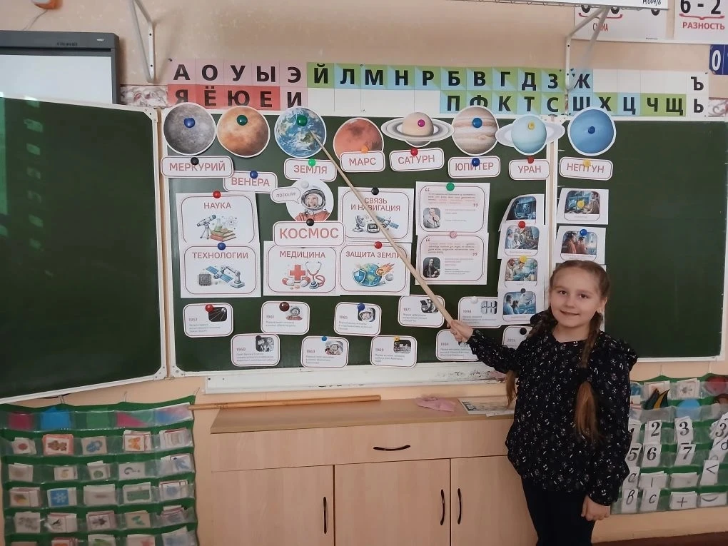 📌Понедельник, 6 апреля, в нашей школе состоялся очередной урок из цикла «Разговоры о в...