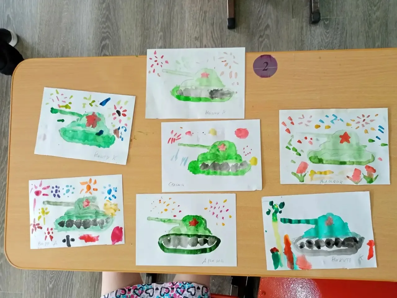 Сегодня в разновозрастной группе 5-7 лет прошёл особенный патриотический час, посвящённый Дню Прохор