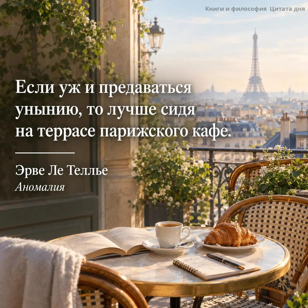 Уныние — это не только состояние души, но и вопрос локации. Можно страдать дома в пижам...