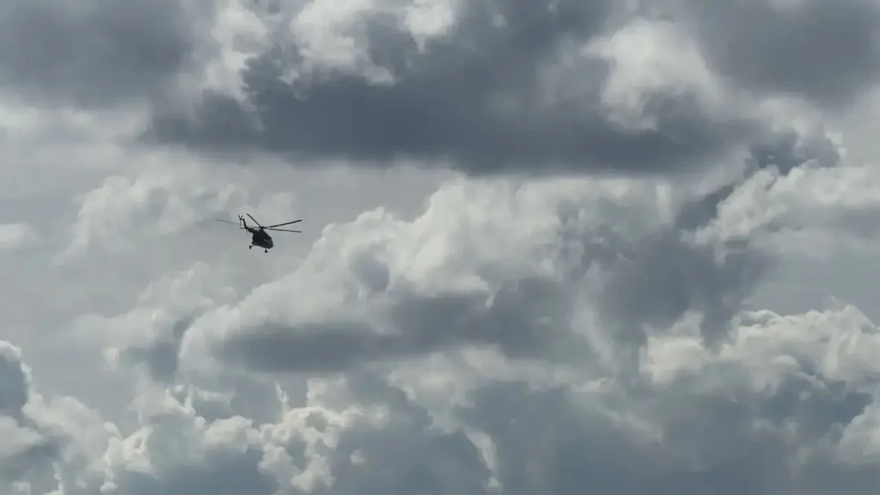 📷 Десница святителя Спиридона в небе над Казанью