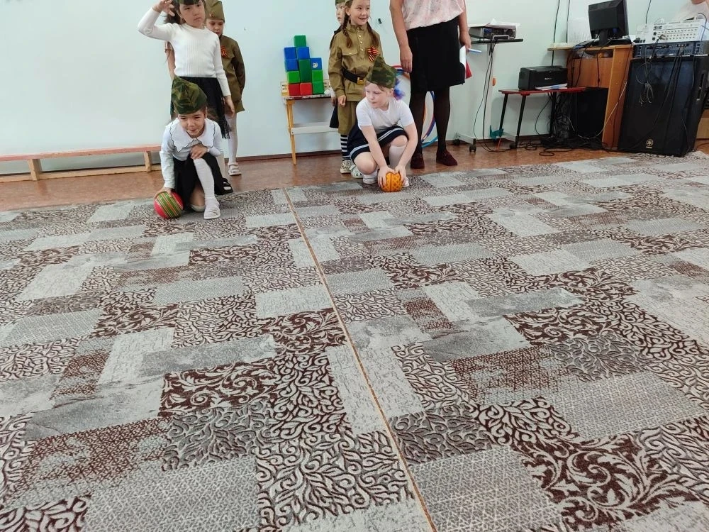 Праздник Победы в детском саду.