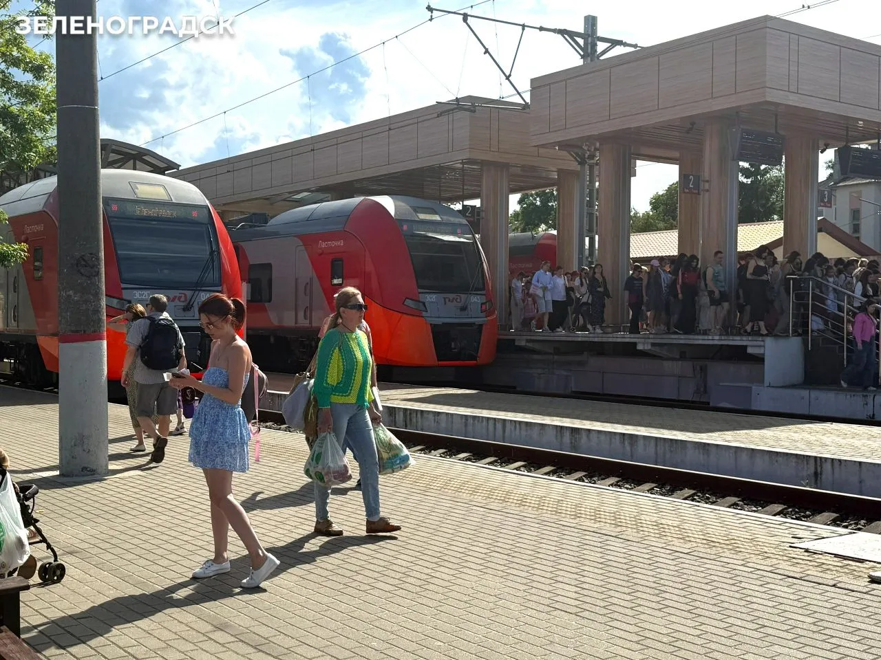 В эти выходные изменится расписание вечерних пригородных поездов «Ласточка» на Зеленогр...