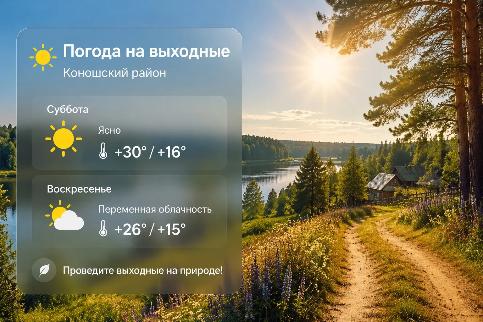 ☀️ Официально разрешаем забыть о делах
