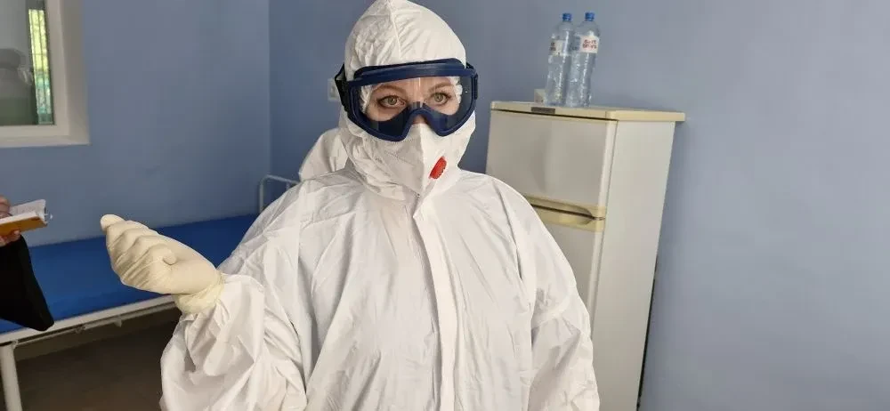 🧑‍🔬🧑‍🔬🧑‍🔬☑️  Готовность на случай особо опасной инфекции: в Ефремовской районной ...