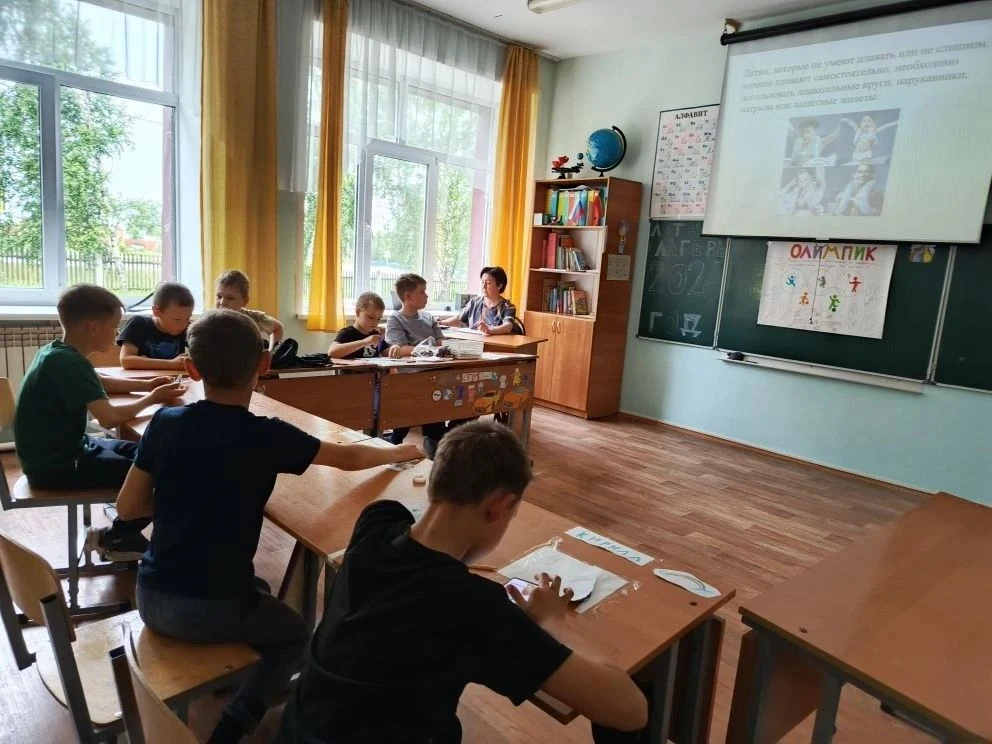 Сегодня в нашем пришкольном лагере прошло важное профилактическое мероприятие, посвященное безопасно