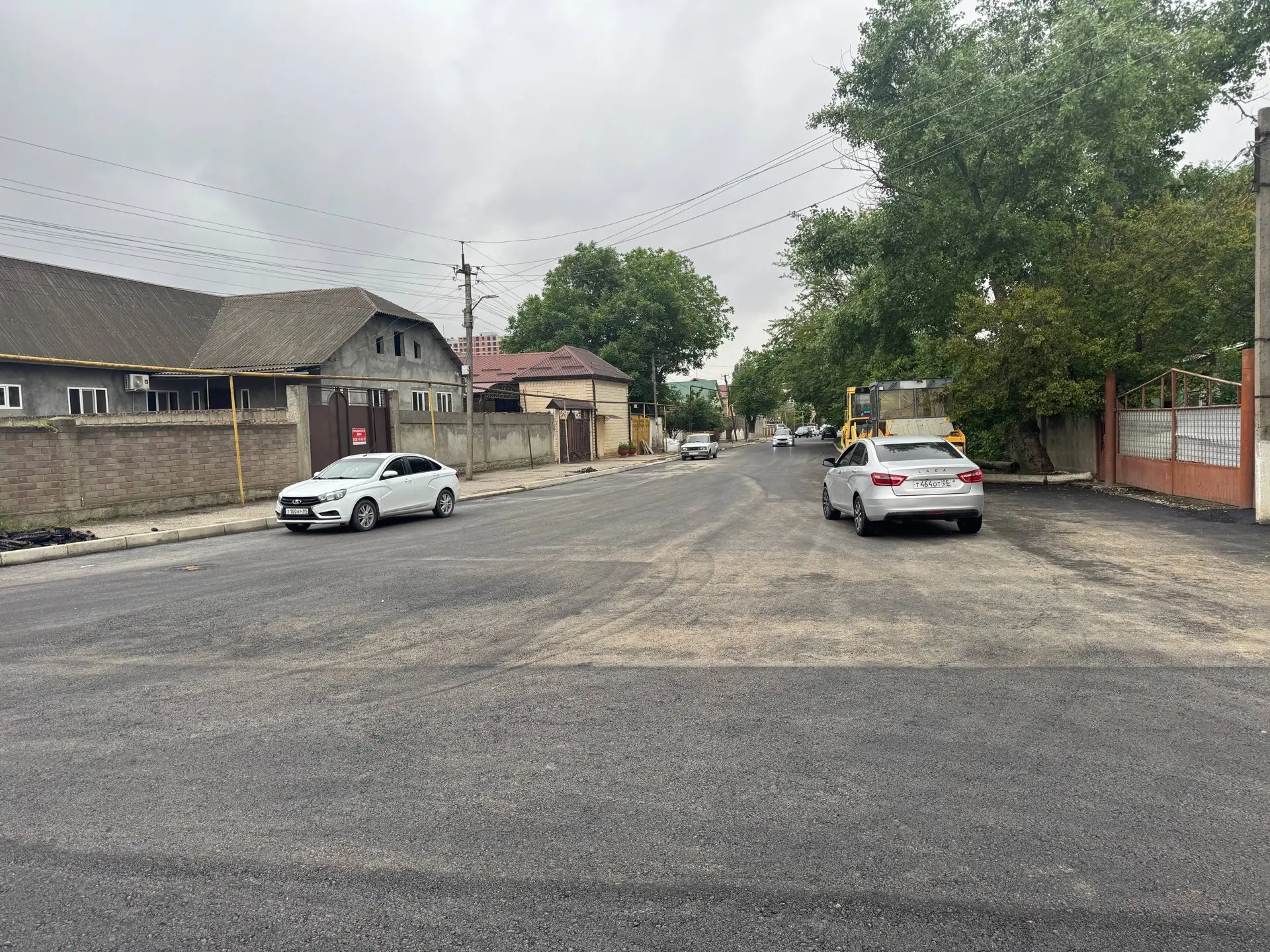🚧 В Хасавюрте завершены работы по асфальтированию улицы Щорса  ⏺Подрядная организация ООО «НАРТ» зав