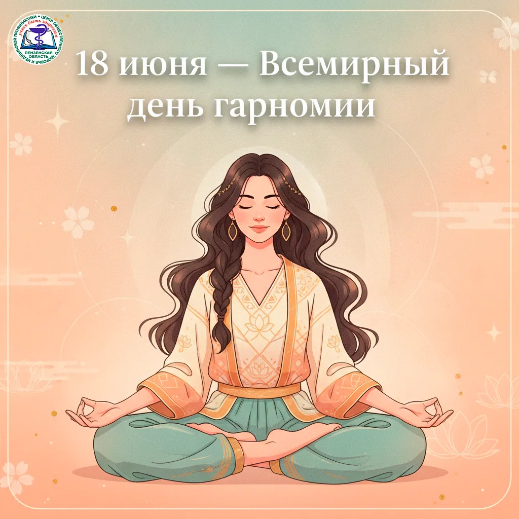 18 июня — Всемирный день гармонии!

🙏Гармония — это не просто красивое слово. Это баланс между душо