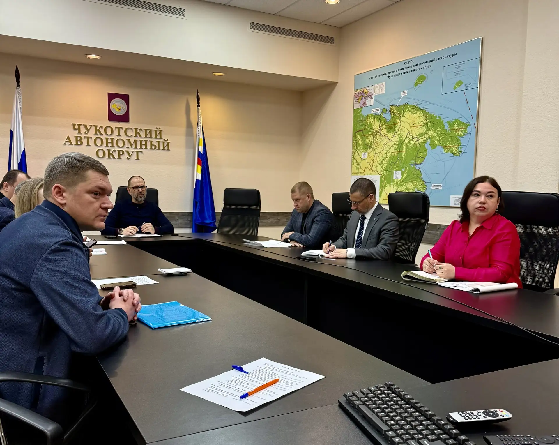 Состоялось еженедельное совещание по вопросам подготовки к северному завозу - 2026.  Под руководство