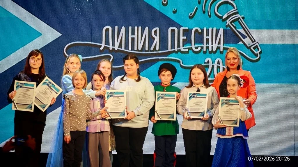 ПОЗДРАВЛЯЕМ! 🎉 Сегодня наши талантливые вокалисты успешно выступили в финале VIII открытого районног