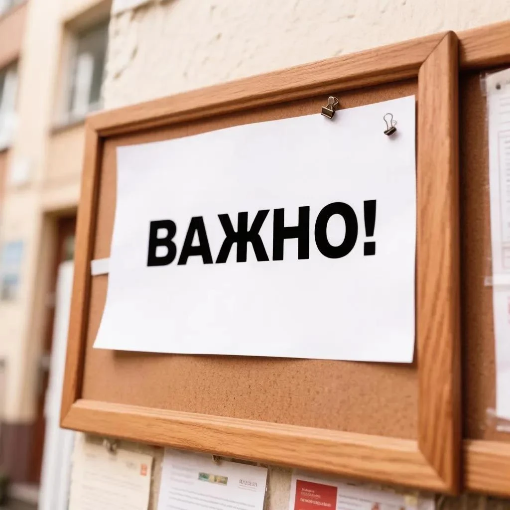 Уважаемые жители!