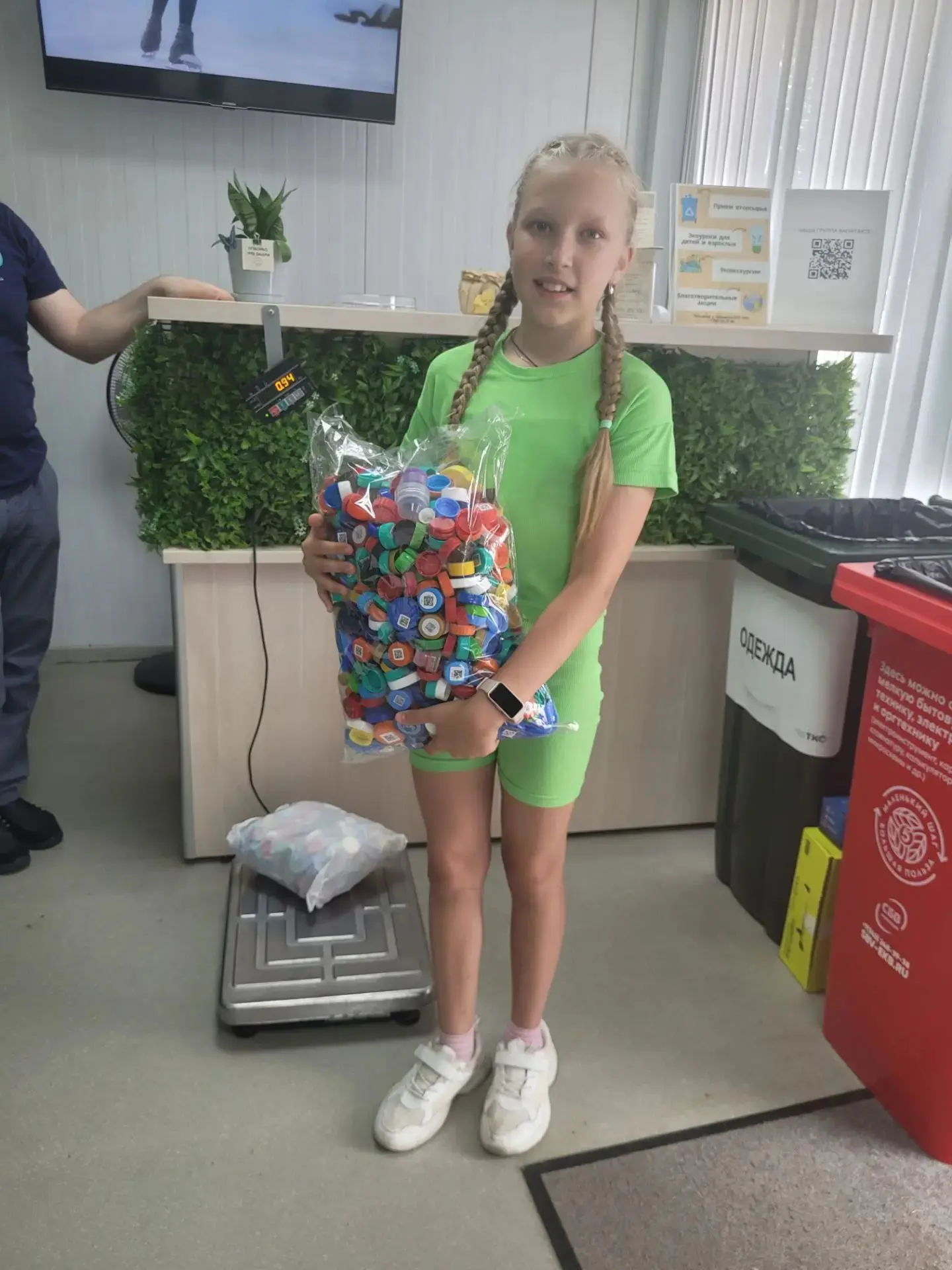 Весной учащиеся НШ «Мастерград» активно поучаствовали в акции «Водорослям крышка!»

Учащаяся 4в клас