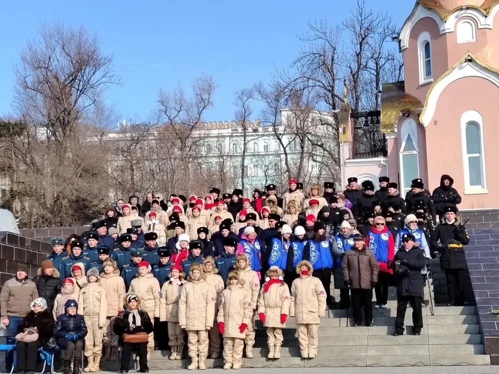 🇷🇺 Наш отряд юнармейцев! 💪  Созданный в апреле 2025 года, он уже стал неотъемлемой частью самых знач