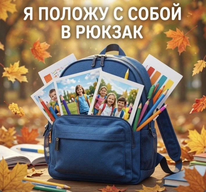💼Всероссийская онлайн-акция «Я положу с собой в рюкзак»! 💼