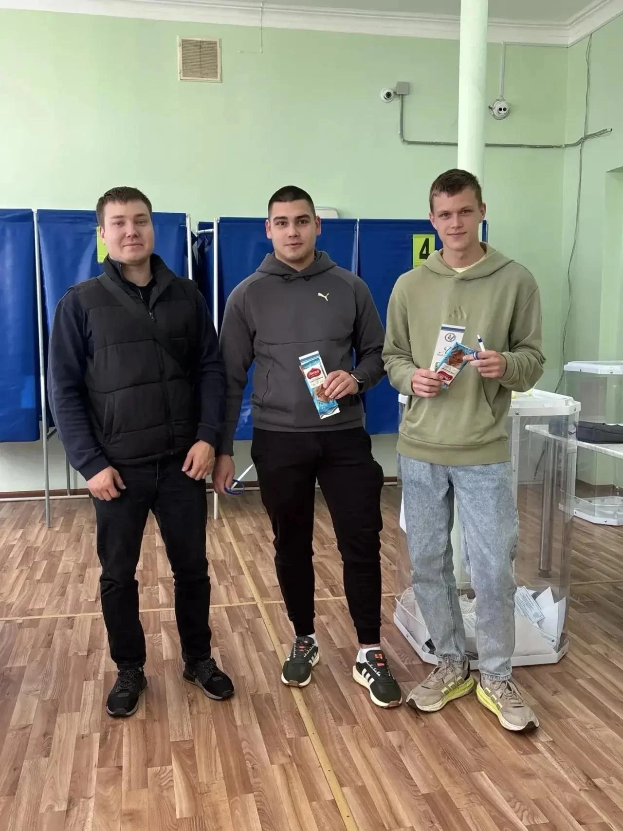 Первые избиратели 🎉