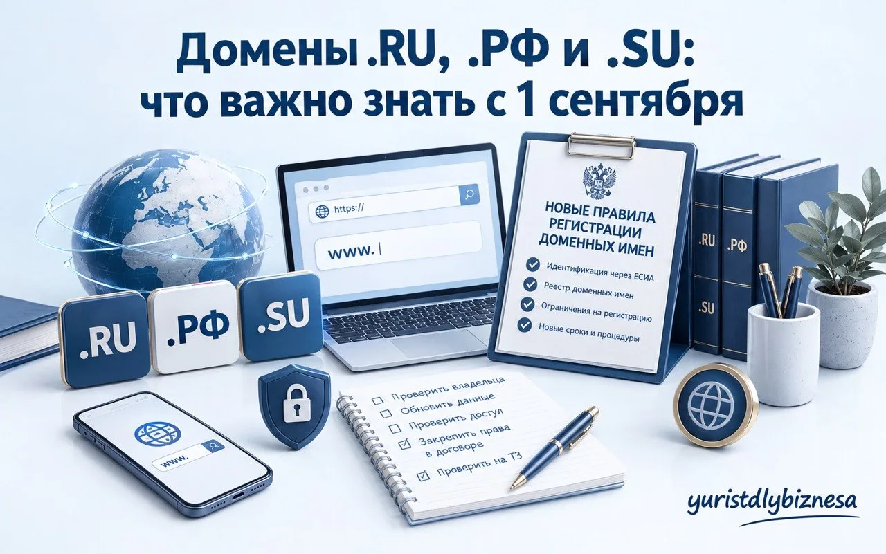 Домены .RU, .РФ и .SU: что важно знать с 1 сентября