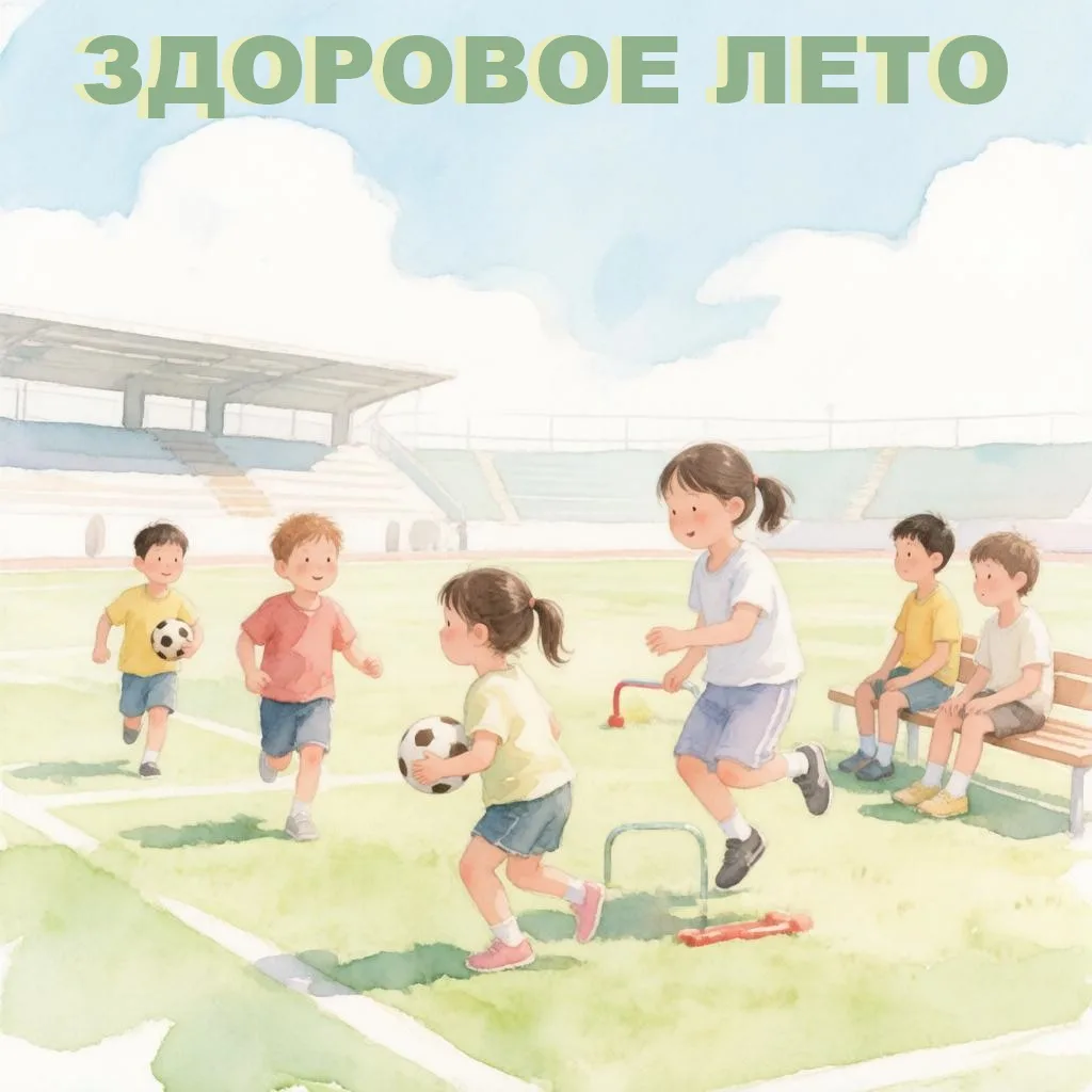 Начинается самое активное время года! «Здоровое лето» с проектом «Дворовый тренер» уже ...